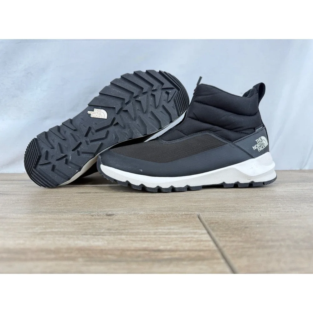 The North Face Women Black DryVent‎ Quilted Front Zip Boots NF0A5LWF US 9